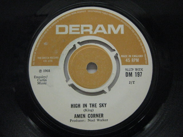 AMEN CORNER - High In The Sky / Run, Run, Run.