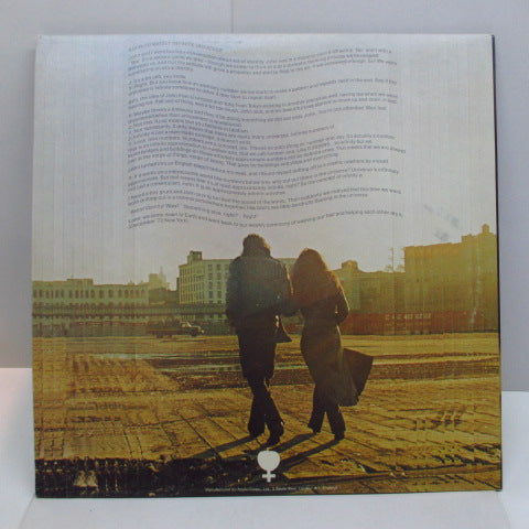 YOKO ONO (ヨーコ・オノ) - Approximately Infinite Universe (UK オリジナル 2xLP+インナー/光沢見開きジャケ)