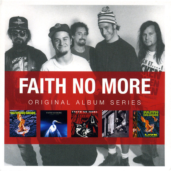 FAITH NO MORE (フェイス・ノー・モア) - Original Album Series (EU 限定復刻再発 5xCD  ボックスセット/NEW)