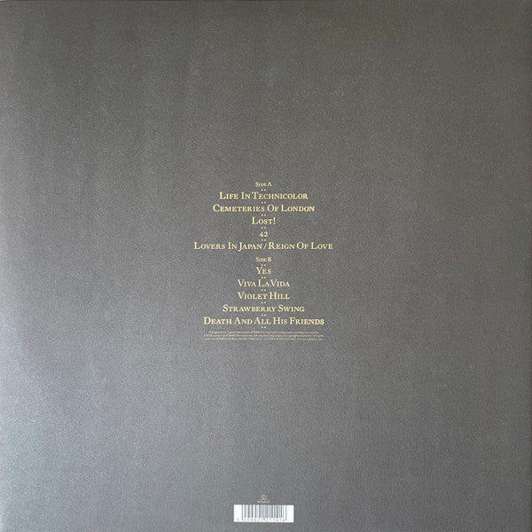 COLDPLAY (コールドプレイ) - Viva La Vida Or Death And All His Friends (EU 限定リリース LP/NEW)