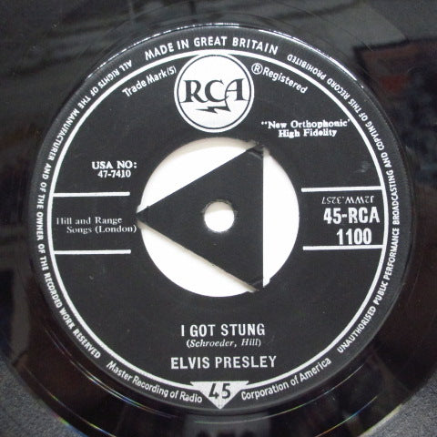 ELVIS PRESLEY - I Got Stung / One Night (UK Orig)