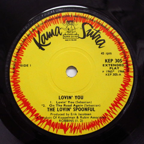 LOVIN' SPOONFUL (ラヴィン・スプーンフル) - Lovin' You (UK:Orig.EP)
