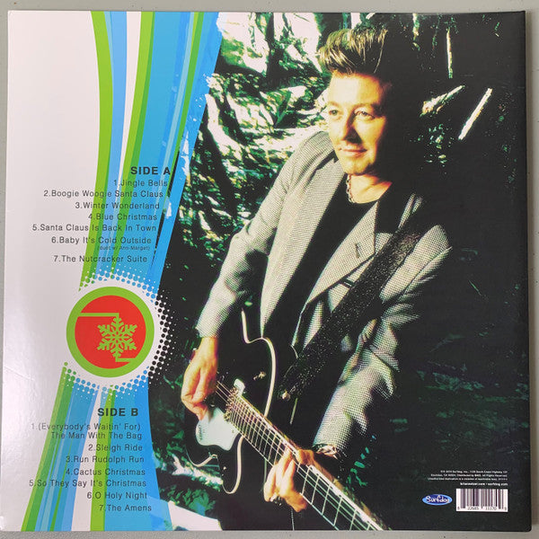 BRIAN SETZER ORCHESTRA (ブライアン・セッツァー・オーケストラ) - Boogie Woogie Christmas (US & EU 限定復刻再発「グリーン&ホワイトスプラッターヴァイナル」 LP/NEW)