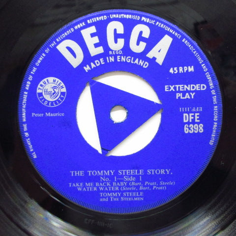 TOMMY STEELE & THE STEELMEN - The Tommy Steel Story No.1 (UK Orig.EP/CFS)