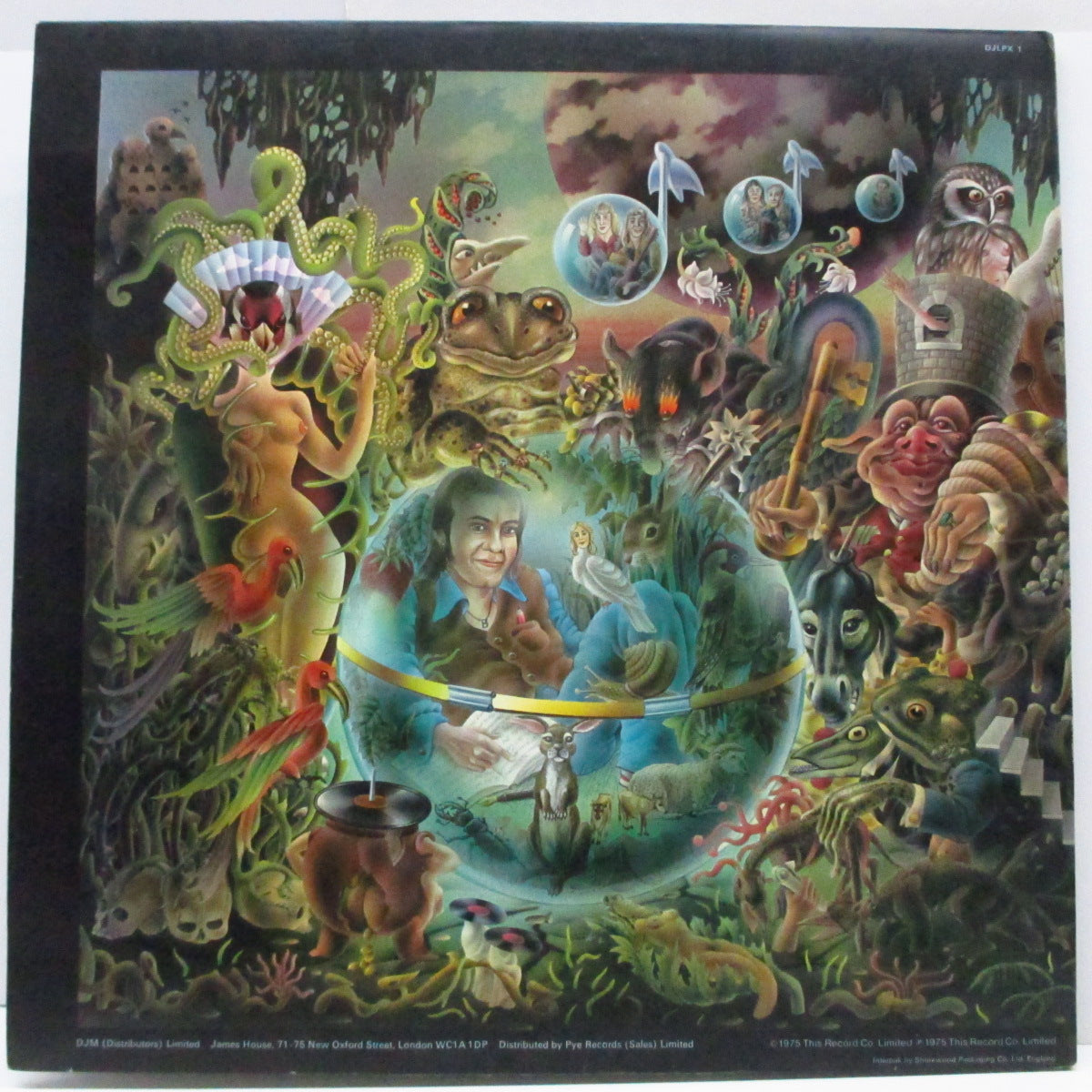 ELTON JOHN (エルトン・ジョン) - Captain Fantastic And The Brown Dirt Cowboy (UK オリジナル「黒盤」LP+2ブックレット、ポスター、GS/完品)