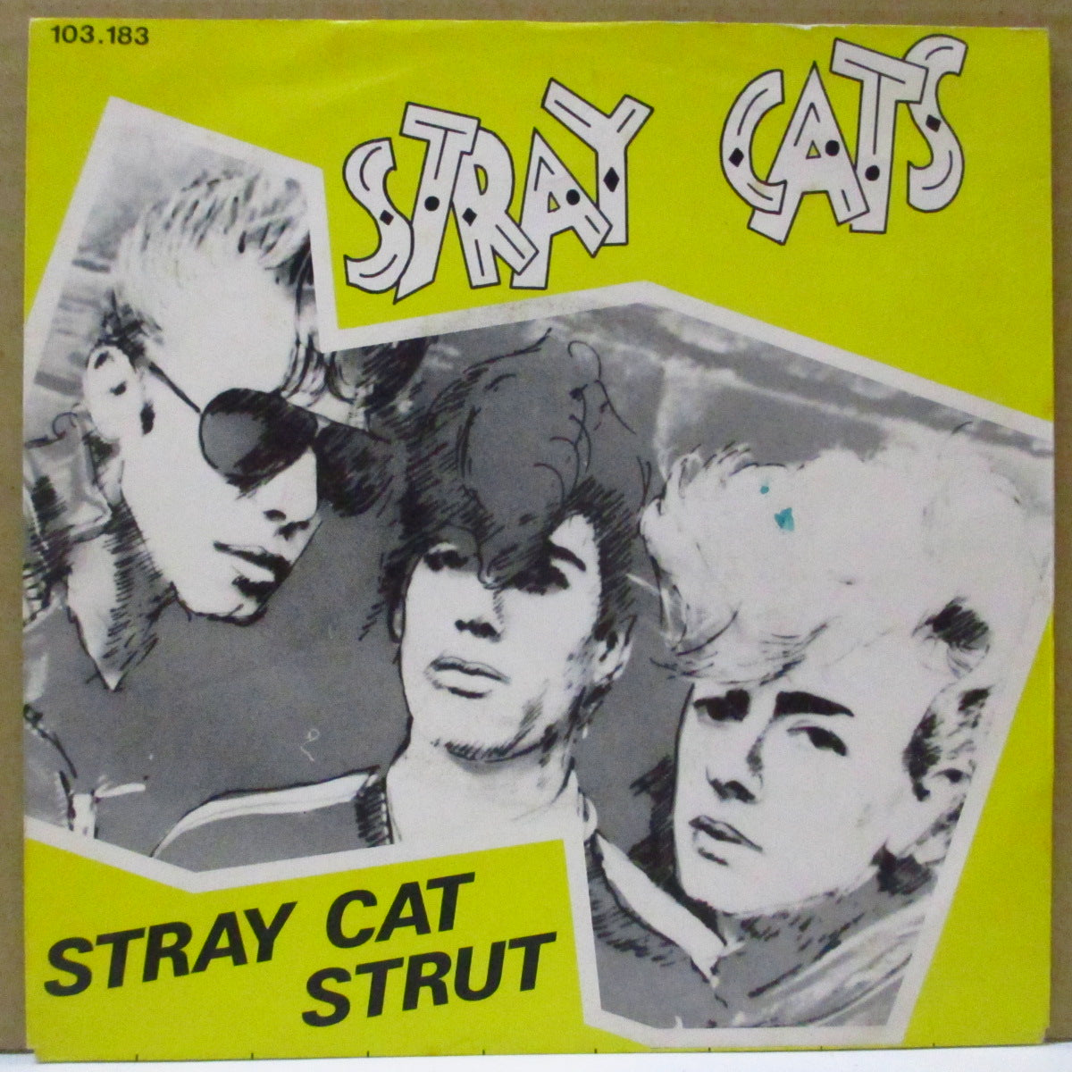 STRAY CATS (ストレイ・キャッツ) - Stray Cat Strut (Dutch 限定レッドヴァイナル 7")
