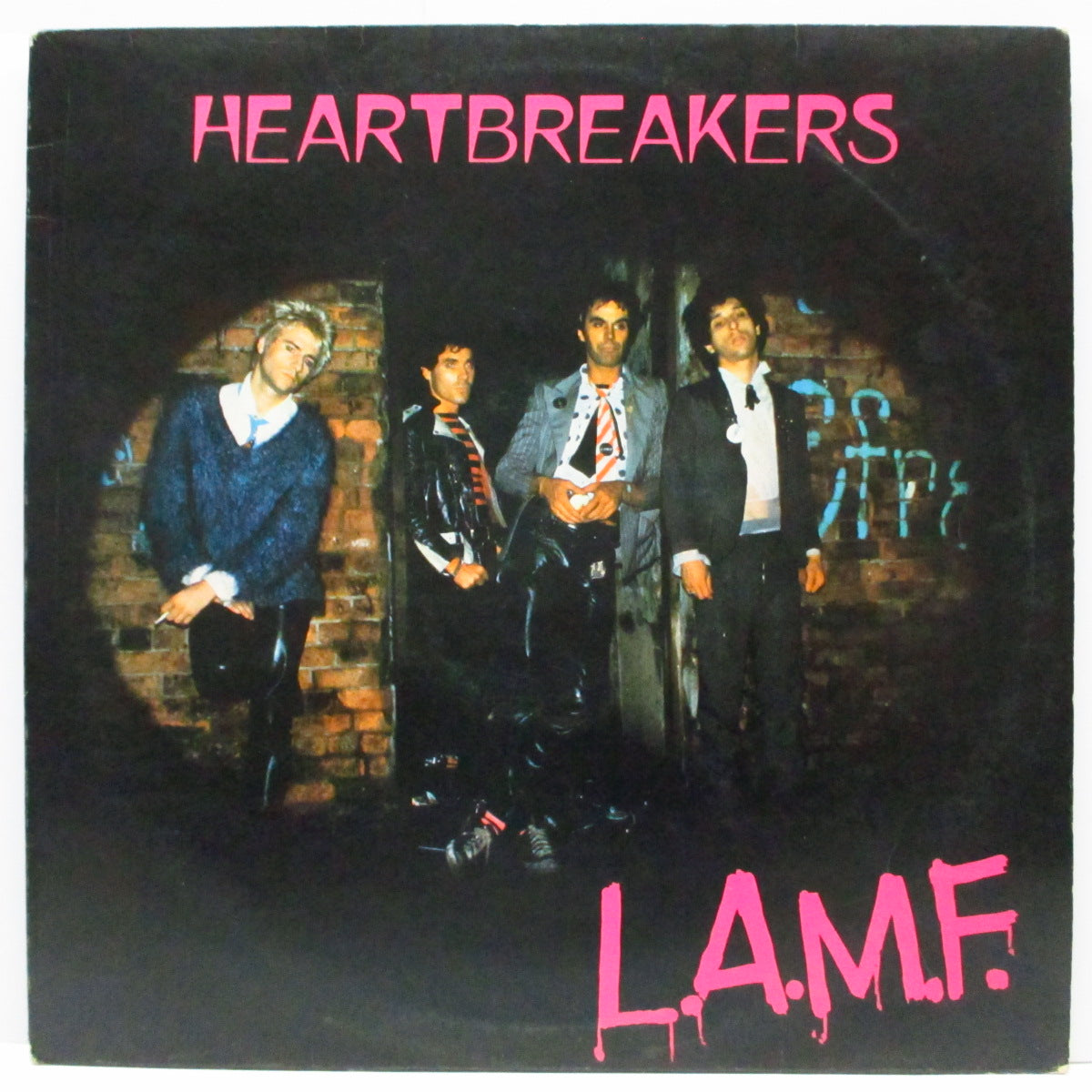 JOHNNY THUNDERS & THE HEARTBREAKERS (ジョニー・サンダース & ザ・ハートブレイカーズ) - L.A.M.F. (UK '77「セカンドプレス」LP)