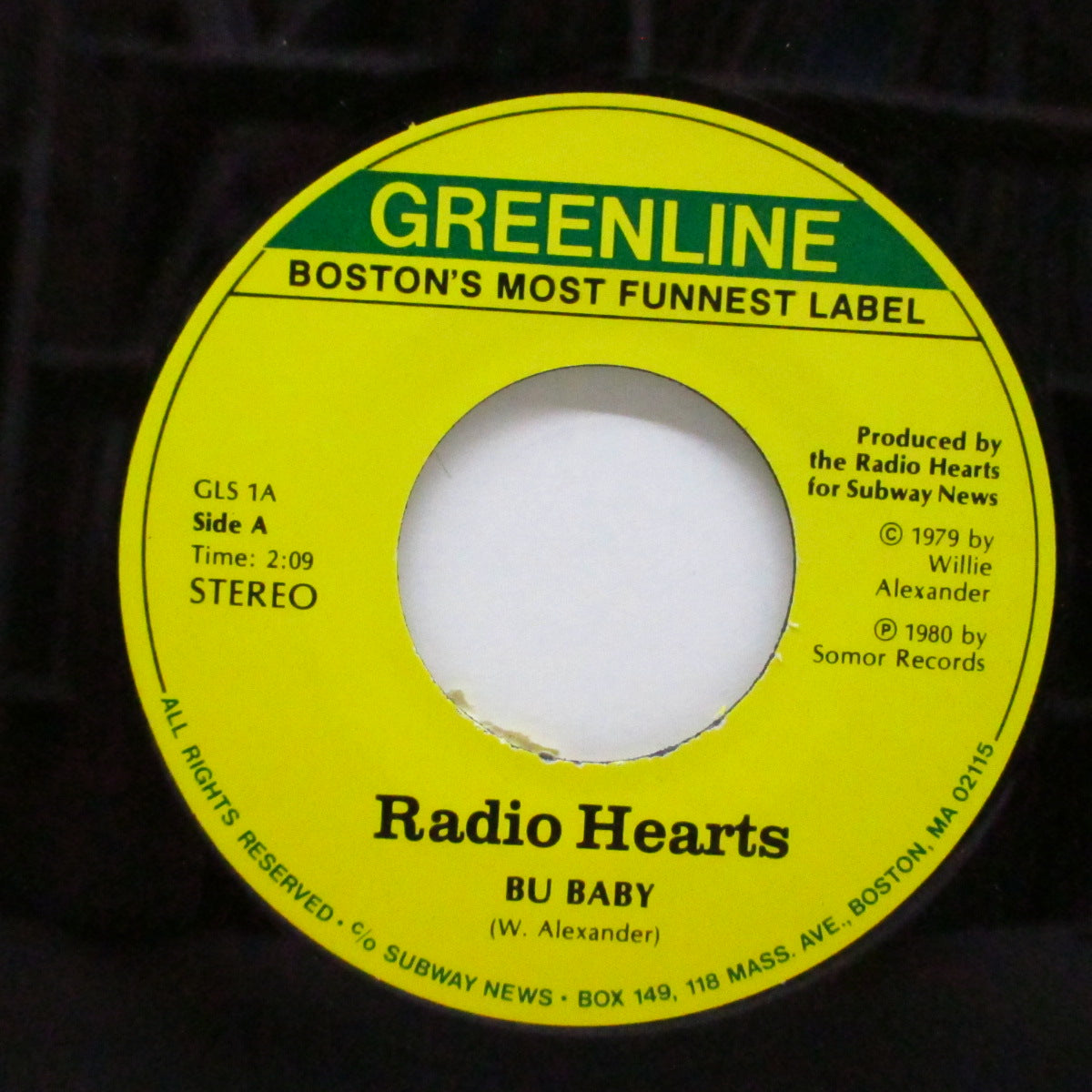RADIO HEARTS (レディオ・ハーツ) - BU Baby / Ball Cherry (US Orig.7")