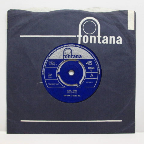 RHYTHM & BLUES INC. - Louie Louie (UK+CS!)