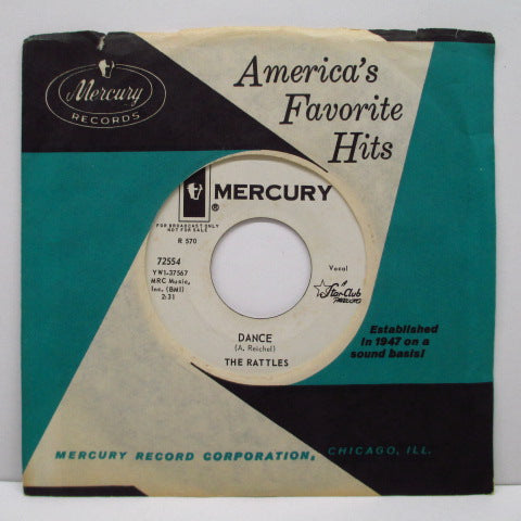 RATTLES - Sha-La-La-La-Lee (US Promo 7"+CS)