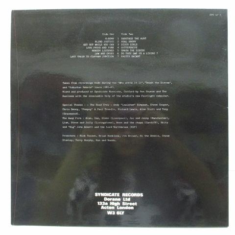 4 SKINS, THE (ザ・フォー・スキンズ) - From Chaos To 1984 (UK オリジナル LP/CS)