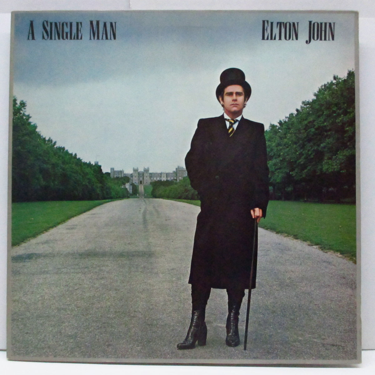 ELTON JOHN (エルトン・ジョン) - A Single Man (UK オリジナル LP/見開きスリーブ)
