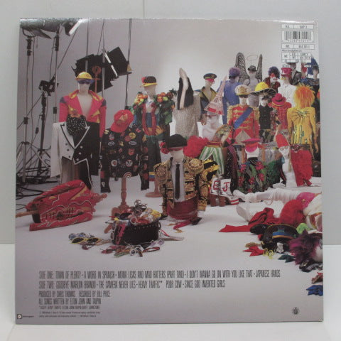 ELTON JOHN (エルトン・ジョン) - Reg Strikes Back (UK オリジナル LP+インナー/ステッカー付き見開ジャケ)