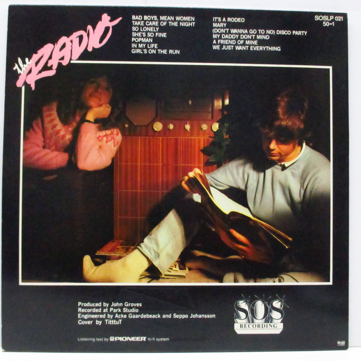 RADIO, THE (ザ・レディオ) - Radiowave (Sweden オリジナル LP+インナー/エンボス・スリーブ)