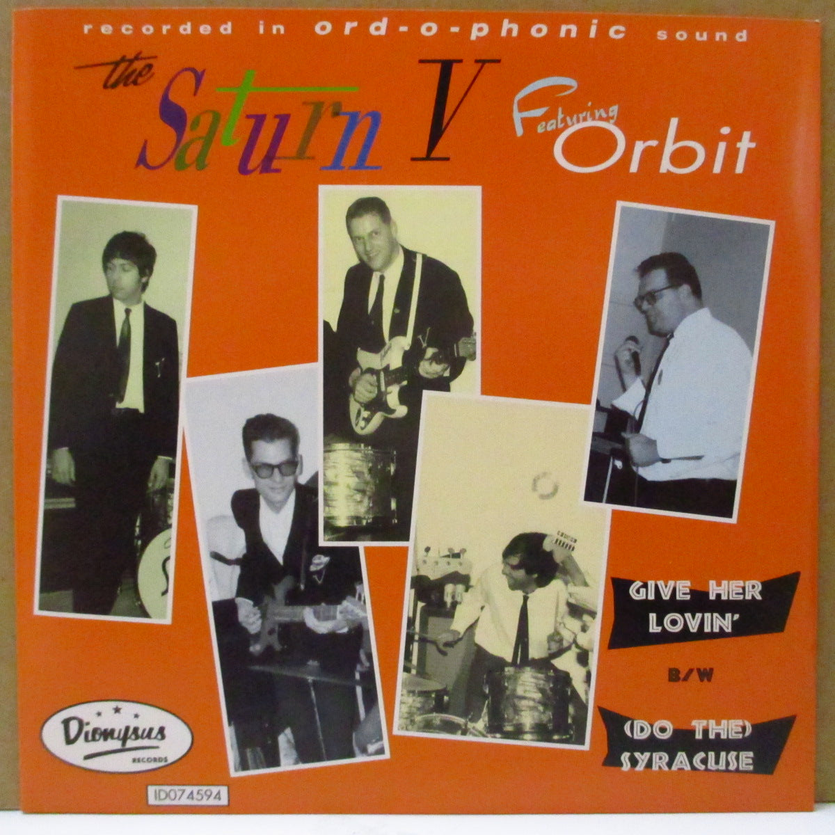 SATURN V,THE Featuring ORBIT (ザ・サターン・ファイヴ・フィーチャリング・オービット) - Give Her Lovin' (US Orig.7")