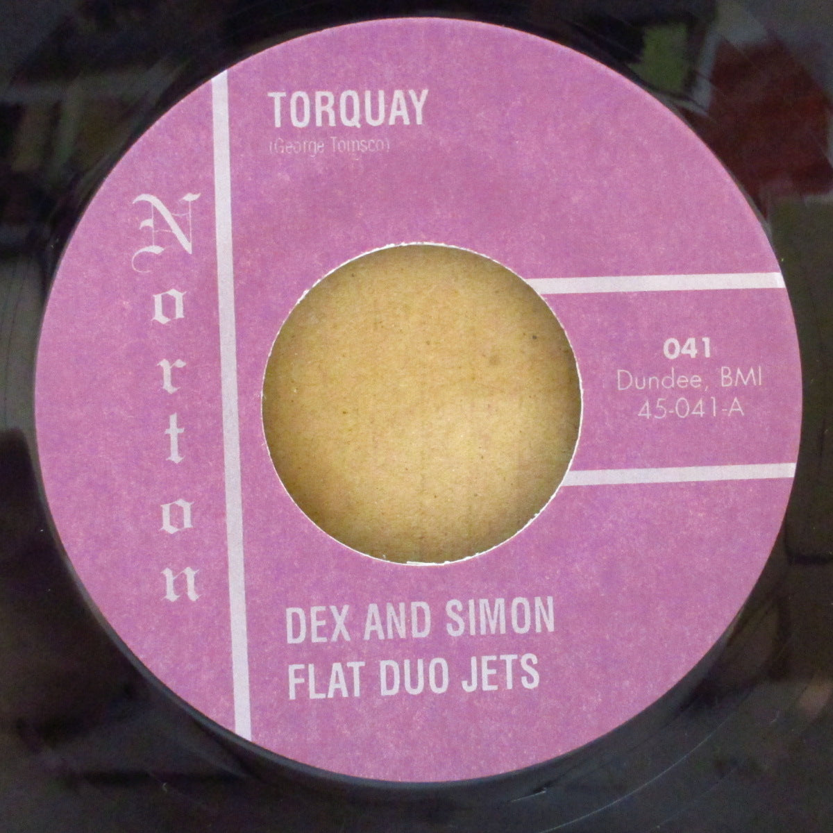 DEX ROMWEBER & SIMON CHARDIET (デクスター・ロムウェバー&サイモン・チャーディエット) - Two Great Guitars (US Orig.7")