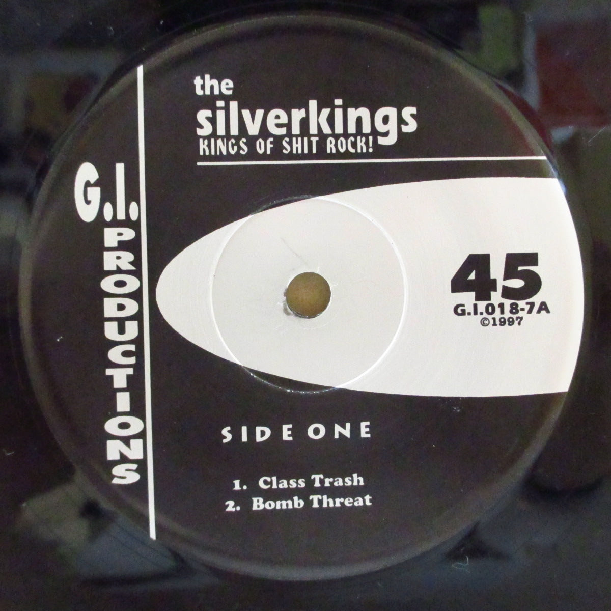 SILVERKINGS, THE (ザ・シルヴァーキングス) - Warning: 100% Shit! (US Orig.7")