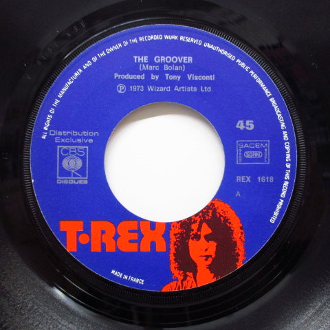 T.REX (T・レックス) - The Groover (France オリジナル 7"/絹目ソフト紙ジャケ)
