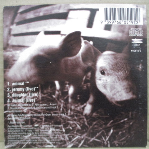 PEARL JAM (パール・ジャム) - Animal (OZ オリジナル CD-EP)