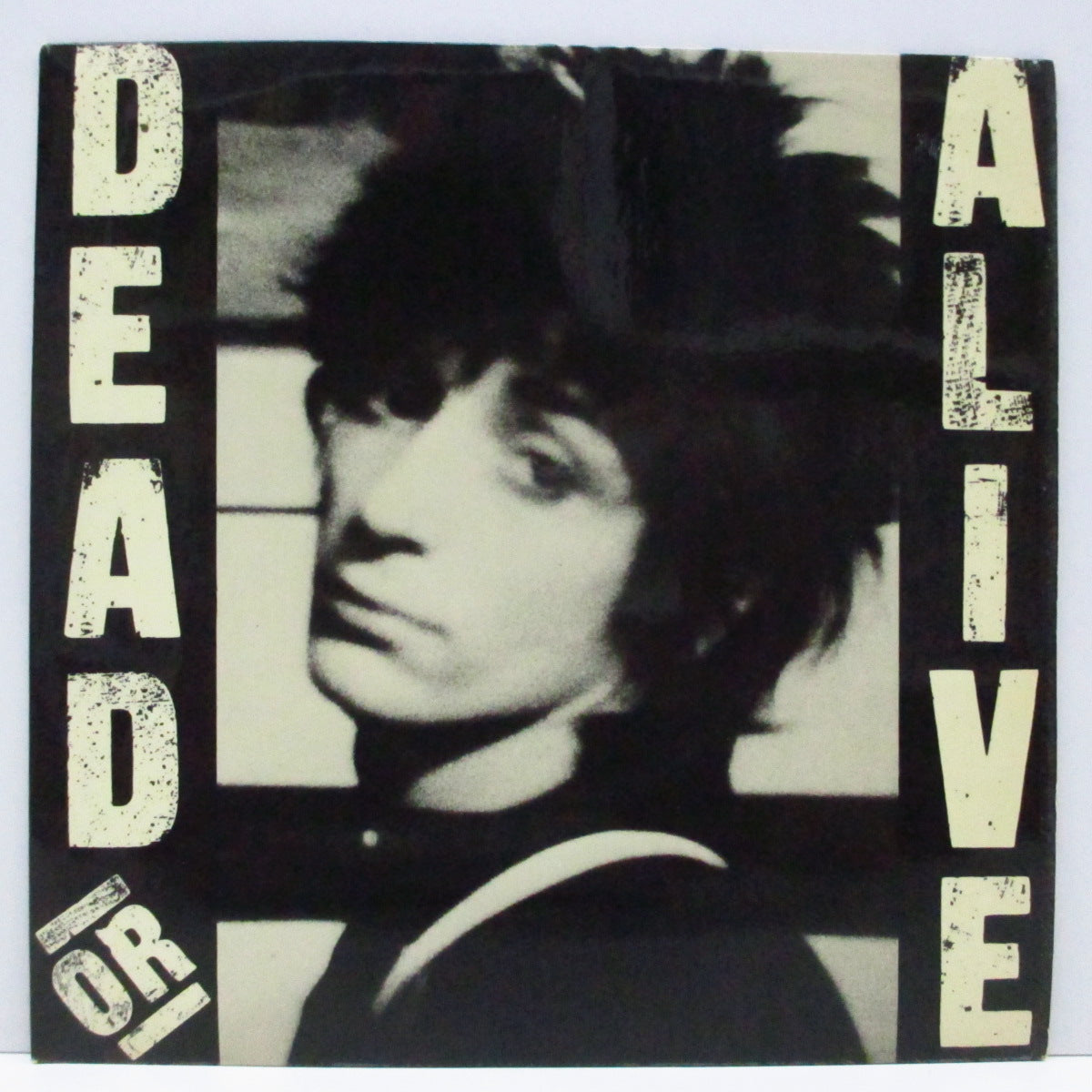 JOHNNY THUNDERS (ジョニー・サンダース) - Dead Or Alive / Downtown (UK オリジナル 7"+両面コーティング折り返しジャケ)