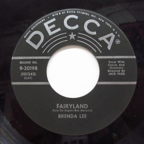 BRENDA LEE - One Step At A Time / Fairyland