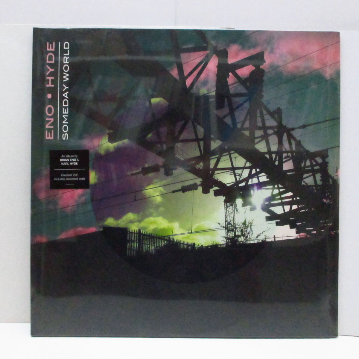 BRIAN ENO / KARL HYDE (ブライアン・イーノ / カール・ハイド) - Someday World (UK-EU Orig.2xLP/Stickered GS-NEW)