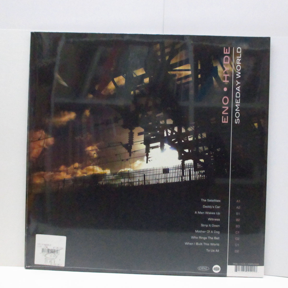 BRIAN ENO / KARL HYDE (ブライアン・イーノ / カール・ハイド) - Someday World (UK-EU Orig.2xLP/Stickered GS-NEW)