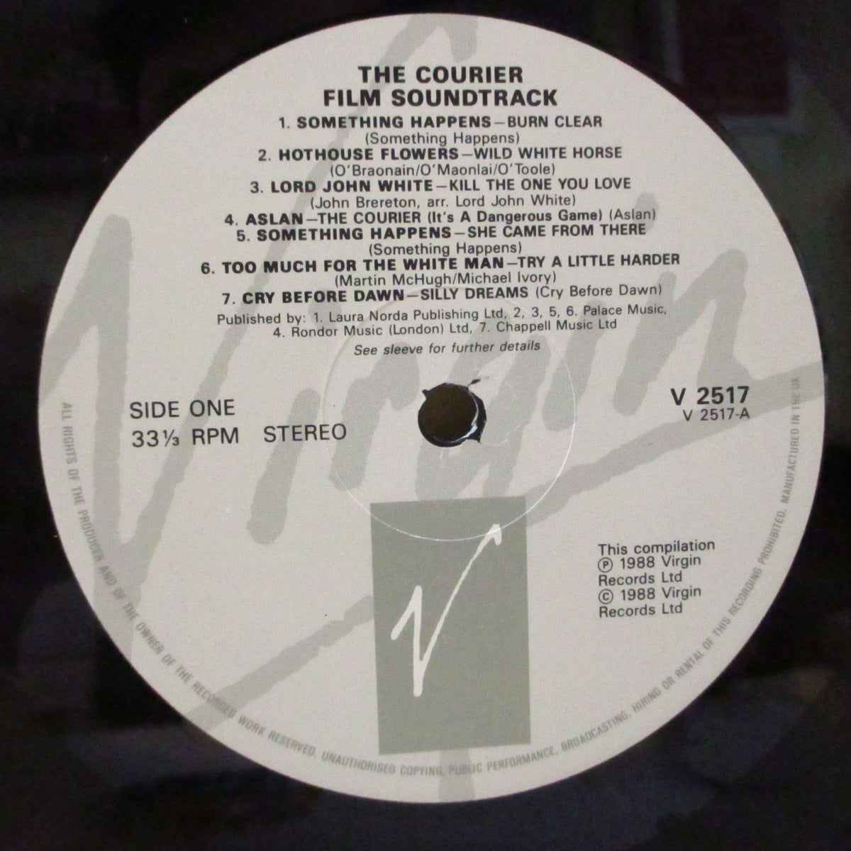 O.S.T. - The Courier - Original Motion Picture Soundtrack (UK Orig.LP)