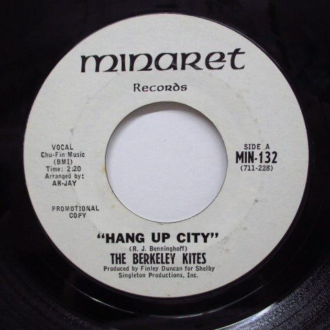 BERKELEY KITES - Hang Up City (Promo)