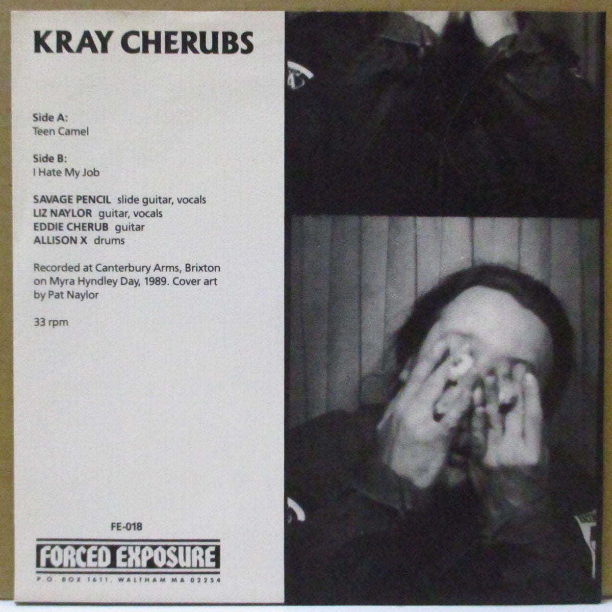 KRAY CHERUBS (クレイ・チェラブス) - Teen Camel (US Orig.7")