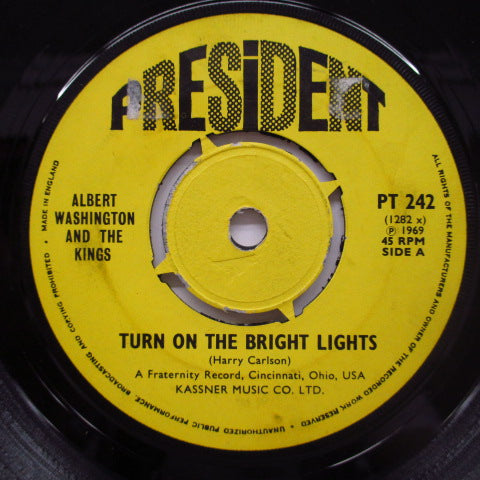 ALBERT WASHINGTON & THE KINGS - Lonely Mountain