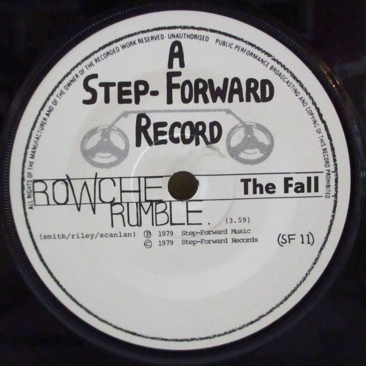 FALL, THE (ザ・フォール) - Rowche Rumble (UK オリジナル 7インチ+マットソフト紙ジャケ)