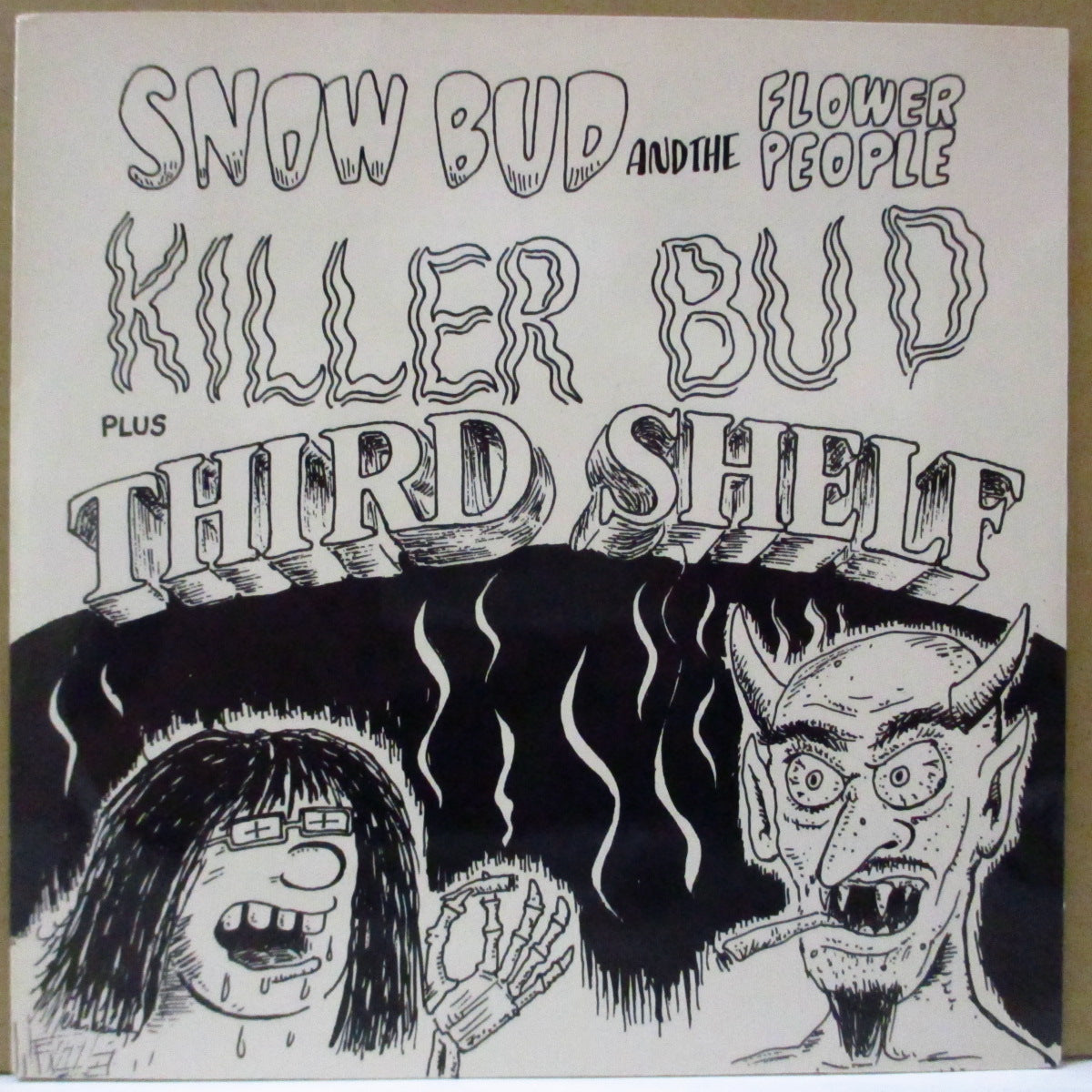 SNOW BUD AND THE FLOWER PEOPLE (スノー・バッド・アンド・ザ・フラワー・ピープル) - Killer Bud Plus Third Shelf (US Limited Mint Green Vinyl 7"+Insert)