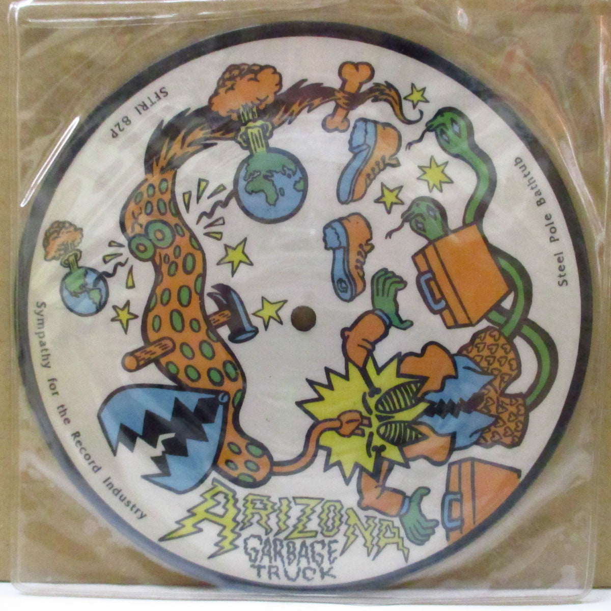 STEEL POLE BATH TUB (スティール・ポール・バス・タブ) - Arizona Garbage Truck (US Orig.Picture 7")