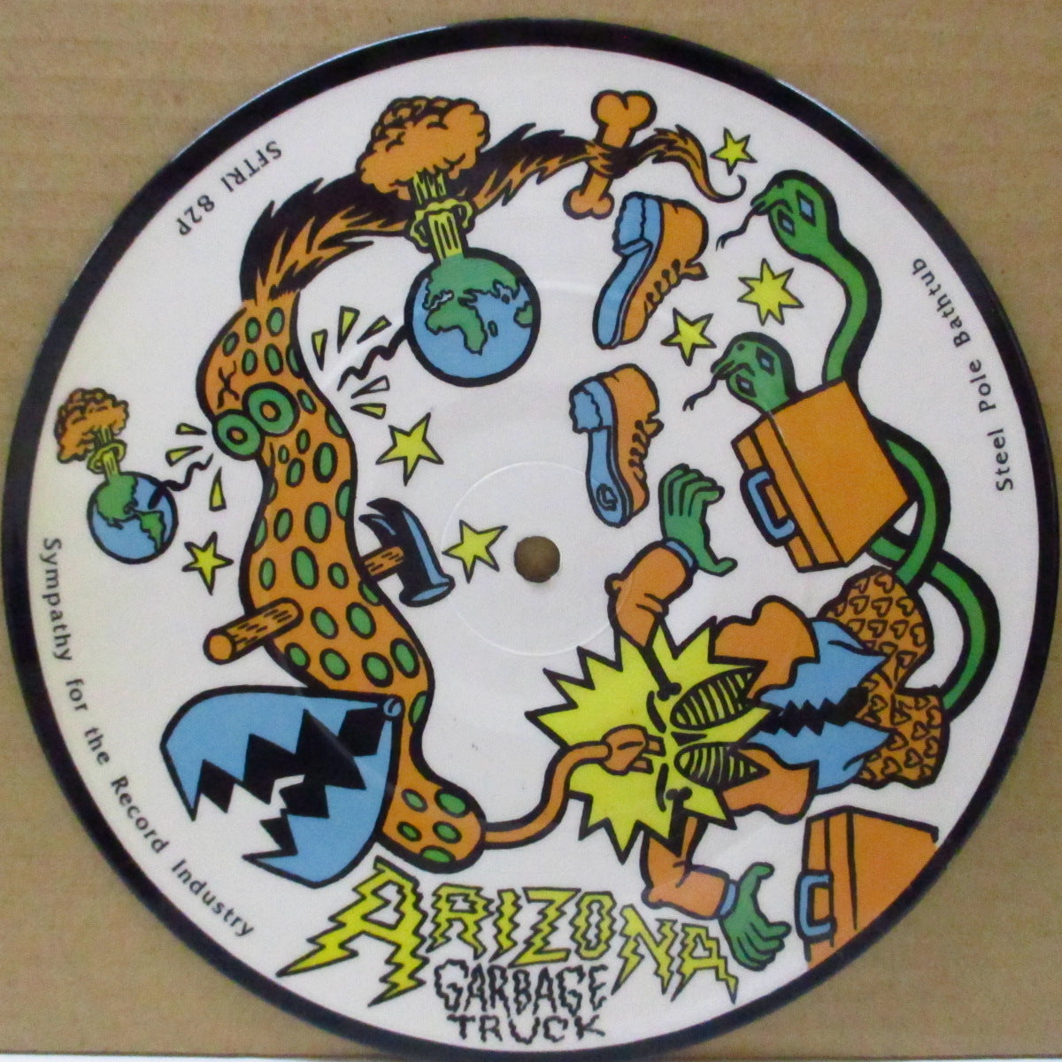 STEEL POLE BATH TUB (スティール・ポール・バス・タブ) - Arizona Garbage Truck (US Orig.Picture 7")