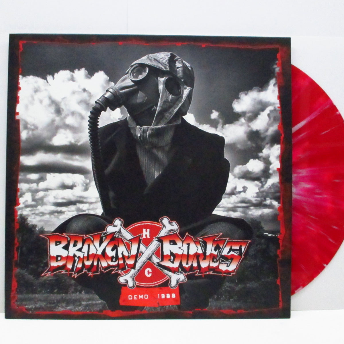 BROKEN BONES (ブロークン・ボーンズ) - Demo 1988 (Italy 100枚限定再発スプラッターヴァイナル 12"+インサート)