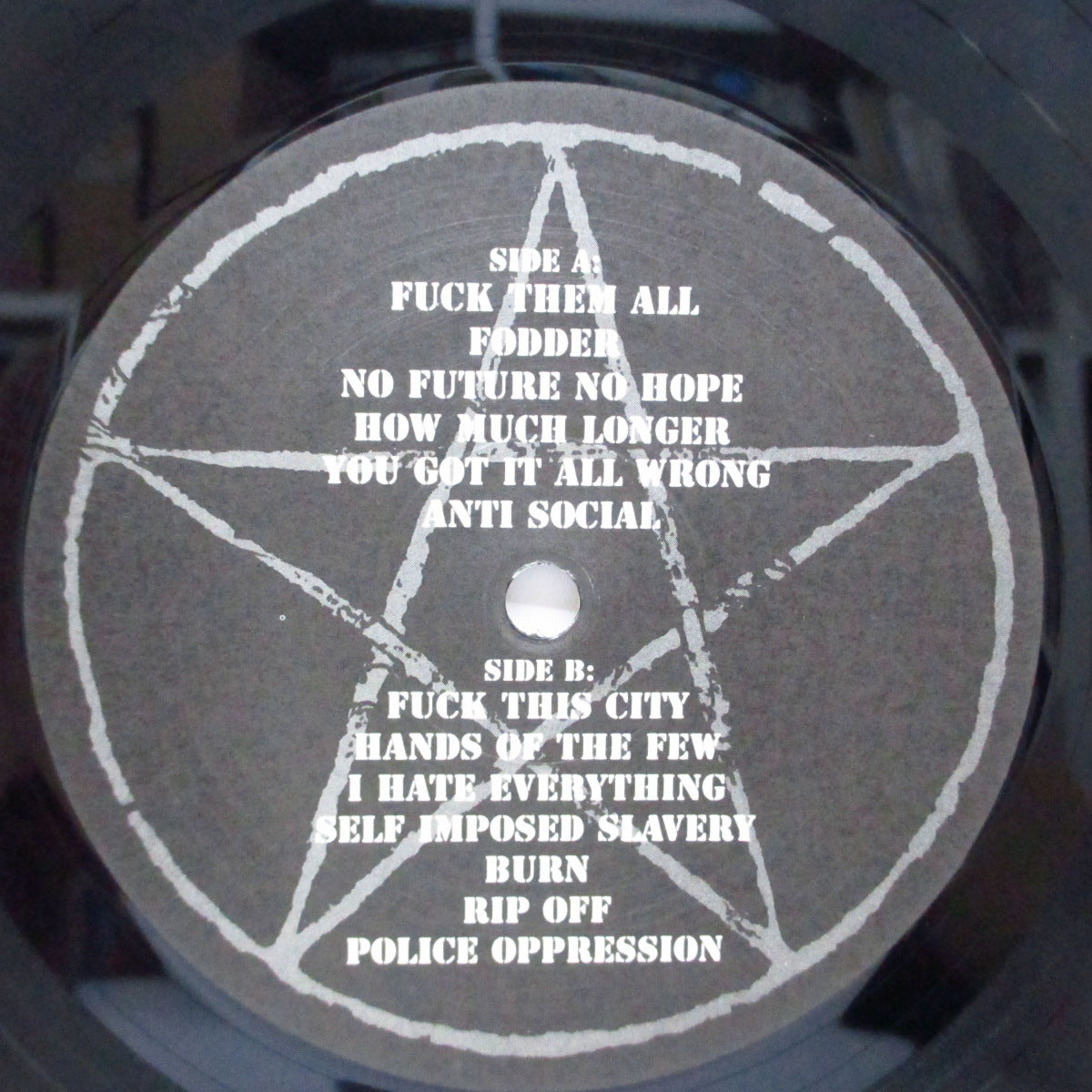 DEFiANCE (デファイアンス) - No Future No Hope (German オリジナル LP/見開きスリーブ)