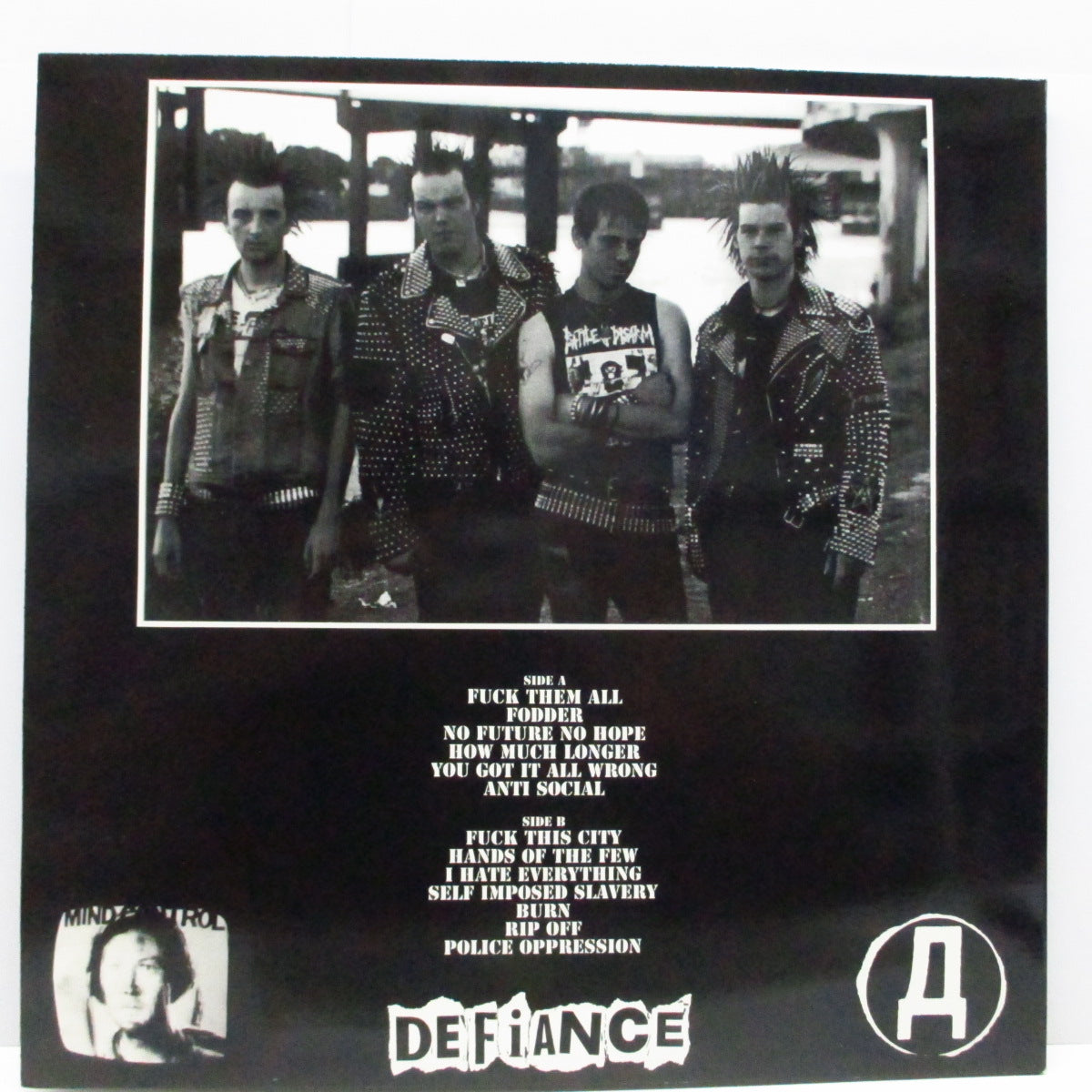 DEFiANCE (デファイアンス) - No Future No Hope (US オリジナル LP/見開きスリーブ)