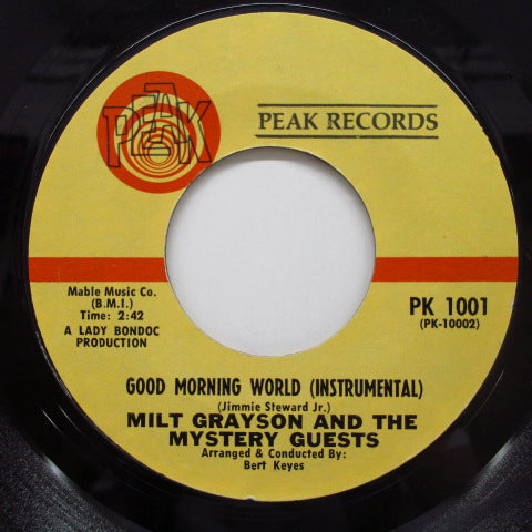 MILT GRAYSON & MYSTERY GUESTS - Right On! Right On! Right On!