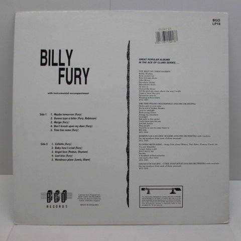 BILLY FURY - Billy Fury (UK:BGO MONO Re)