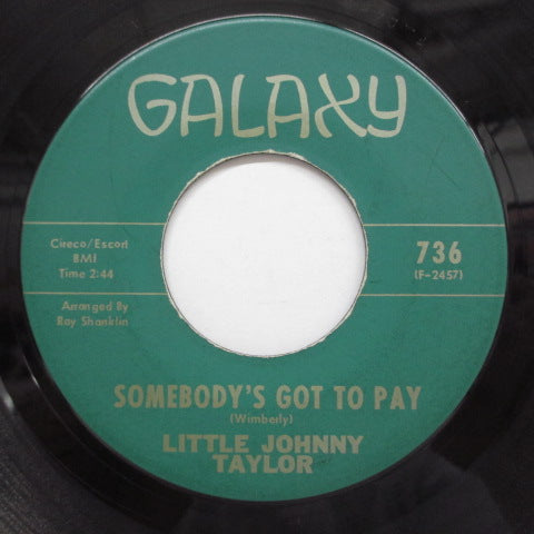 LITTLE JOHNNY TAYLOR - Help Yourself (Orig)