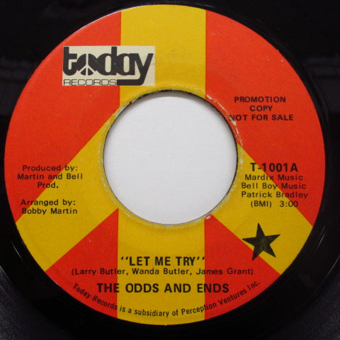 ODDS AND ENDS - Foot Track / Let Me Try (Promo)