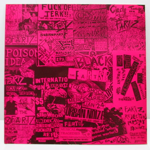 FARTZ, THE (ザ・ファーツ ) - You, We See You Crawling (German Ltd.Clear Vinyl LP)