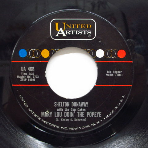 SHELTON DUNAWAY with THE CUP CAKES - Mary Lou Doin' The Pop Eye