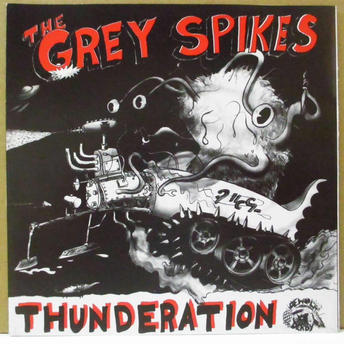 GREY SPIKES, THE (ザ・グレー・スパイクス) - Thunderation (Belgium Orig.7")
