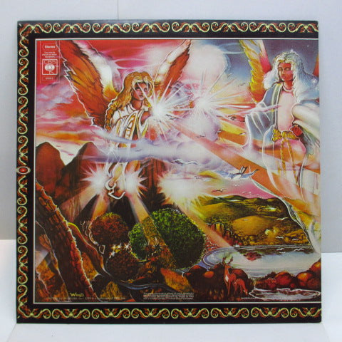 CARLOS SANTANA (DEVADIP CARLOS SANTANA & TURIYA ALICE COLTRANE) (カルロス・サンタナ 「デヴァディップ・カルロス・サンタナ & トゥリヤ・アリス・コルトレーン」) - Illuminations (UK オリジナル LP+インサート/ステッカー付ジャケ) ピアニストのアリス・コルトレーンとの'74年共演アルバム !