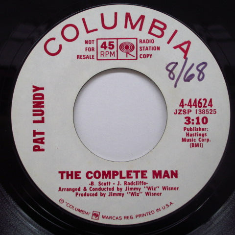 PAT LUNDY (パット・ランディ) - Mr.Rainmaker (Promo)