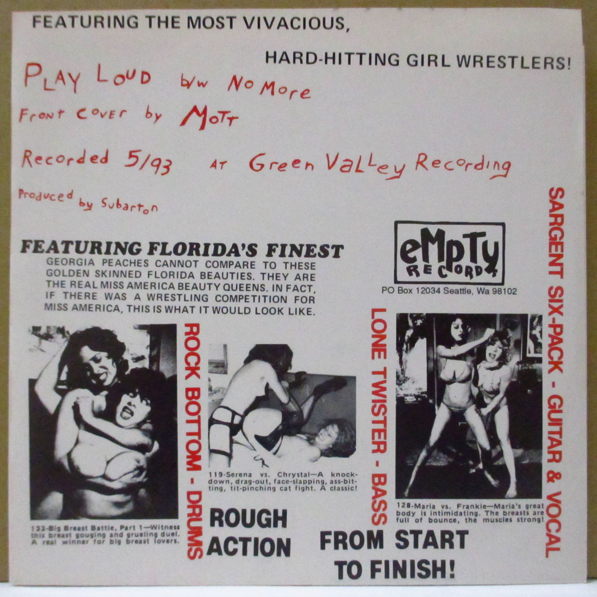 DUMMIES, THE (ダミーズ) - Rock Attack USA (US Orig.7")