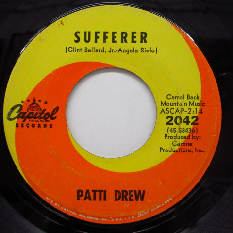PATTI DREW (パティ・ドゥリュー) - Sufferer / Where Is Daddy (Orig)