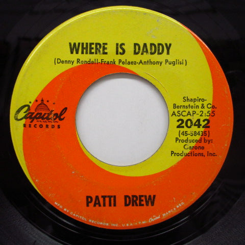 PATTI DREW (パティ・ドゥリュー) - Sufferer / Where Is Daddy (Orig)